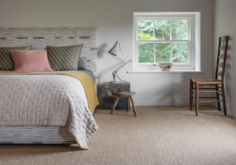 Our eco carpets are made by hand on a traditional loom from 100% natural wool