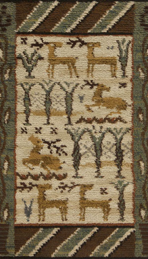 Swedish Rya Rug