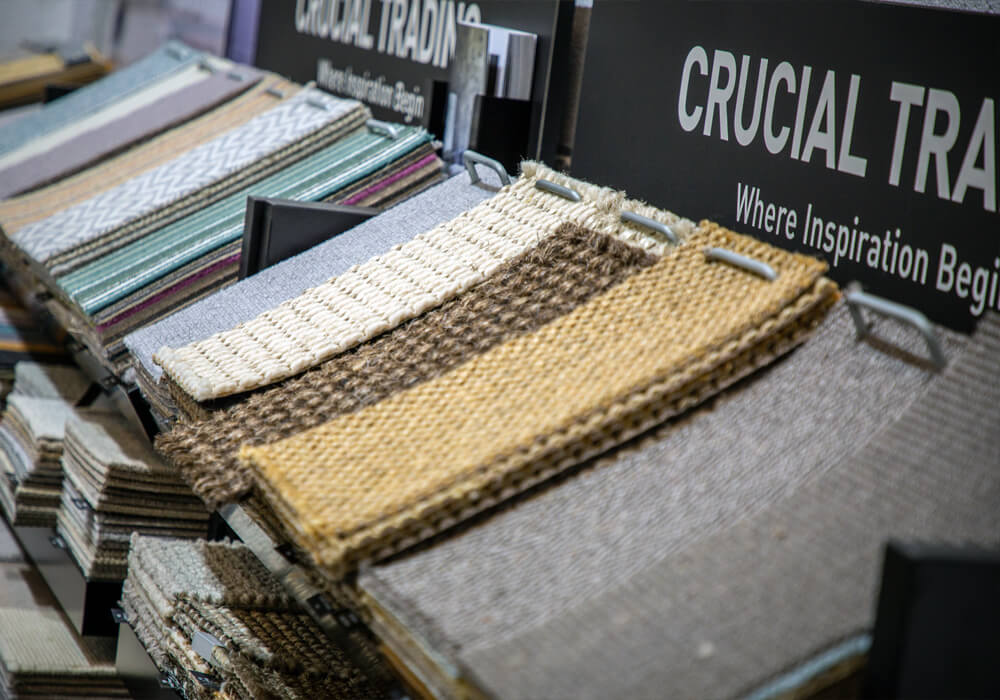 Designer Carpet Ilkeston Showroom Crucial Trading Stand